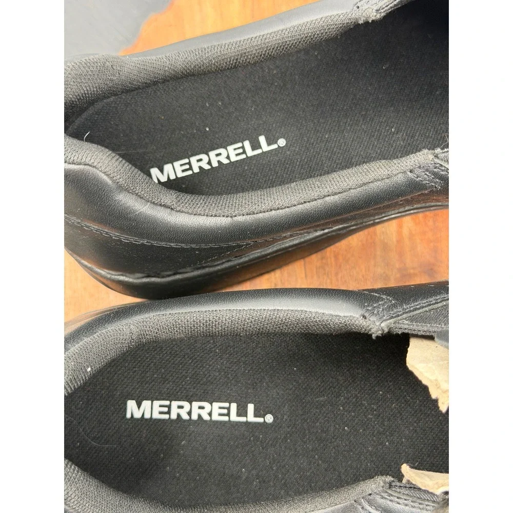 Merrell legend 2 Moc Leather Slip On Shoes Mens 15 Black J500729 Casual Comfort